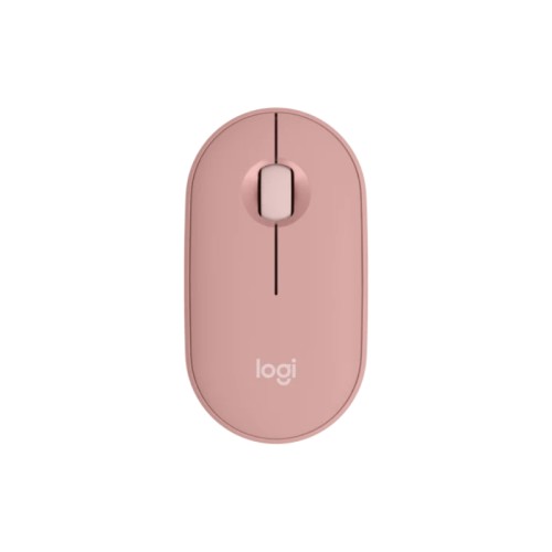 Logitech M350s Wireless Optical Mouse Pink Pebble