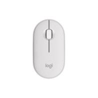 Ratón Óptico Inalámbrico Logitech Pebble 2 M350s Blanco