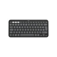 Teclado Inalámbrico K380s Pebble Negro