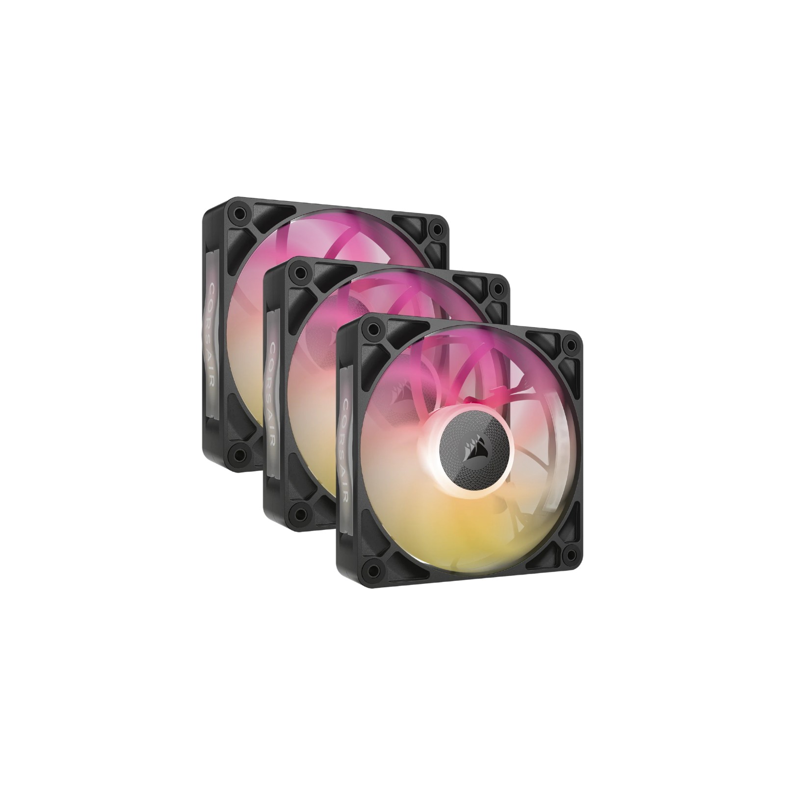 Corsair iCUE LINK RX120 MAX RGB 120mm Black Triple Pack Fan