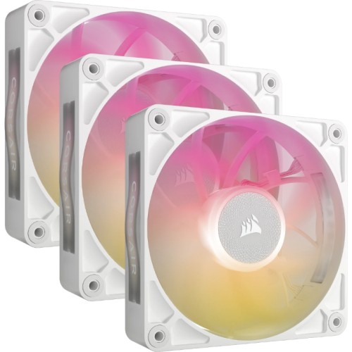 Corsair RX120 iCUE Link Max RGB 120mm White Fan Triple Pack