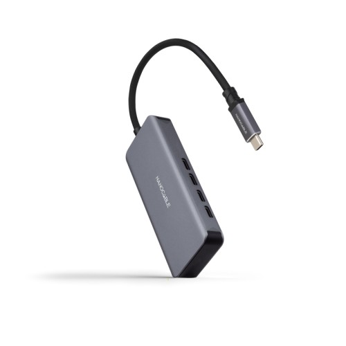 Hub USB-C 4 Puertos 10 cm USB 3.2