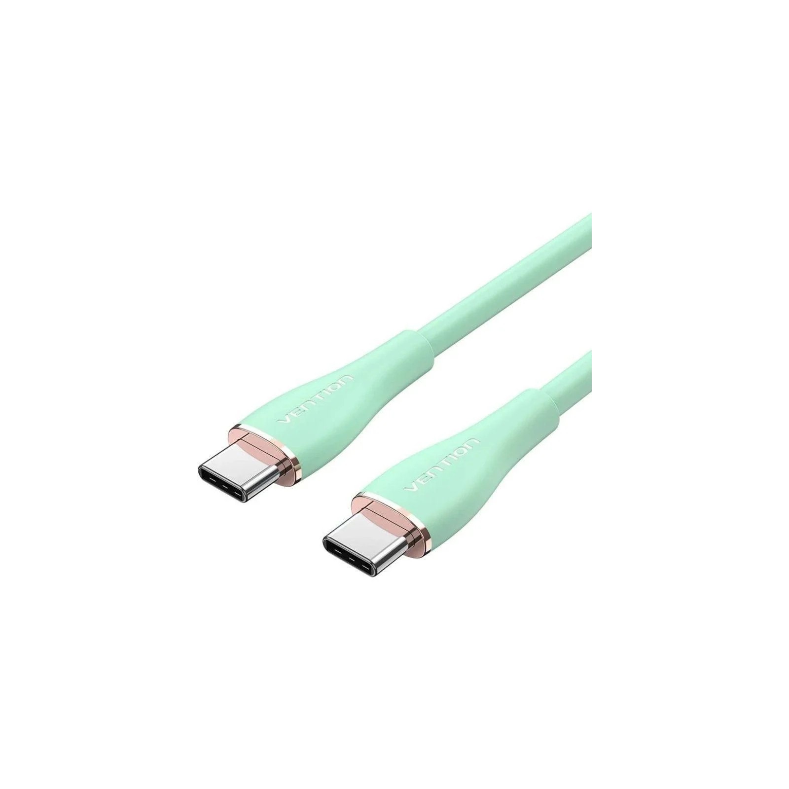 Cable USB-C a USB-C 2.0 100W 1M Verde Vention