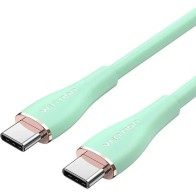 Cable USB-C a USB-C 2.0 100W 1M Verde Vention