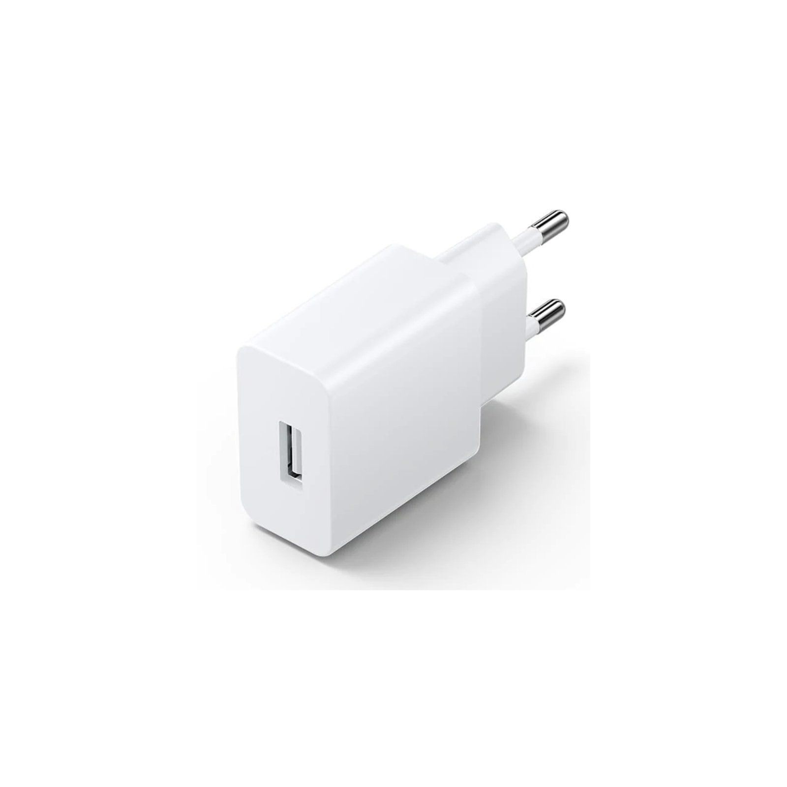 Cargador Pared USB 5W Blanco Compacto