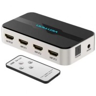 Duplicador 3xhdmi/h-hdmi/m-audio Negro Vention