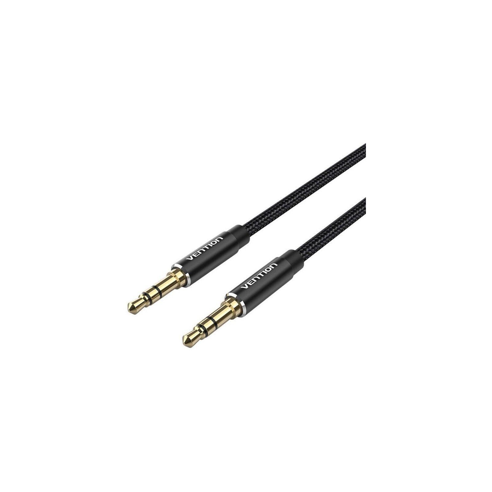 Cable Audio Estéreo Jack 3.5/m 0.5 M Negro