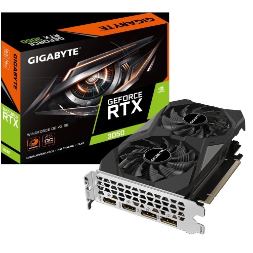 Gigabyte Nvidia RTX 3050 Windforce OC V2