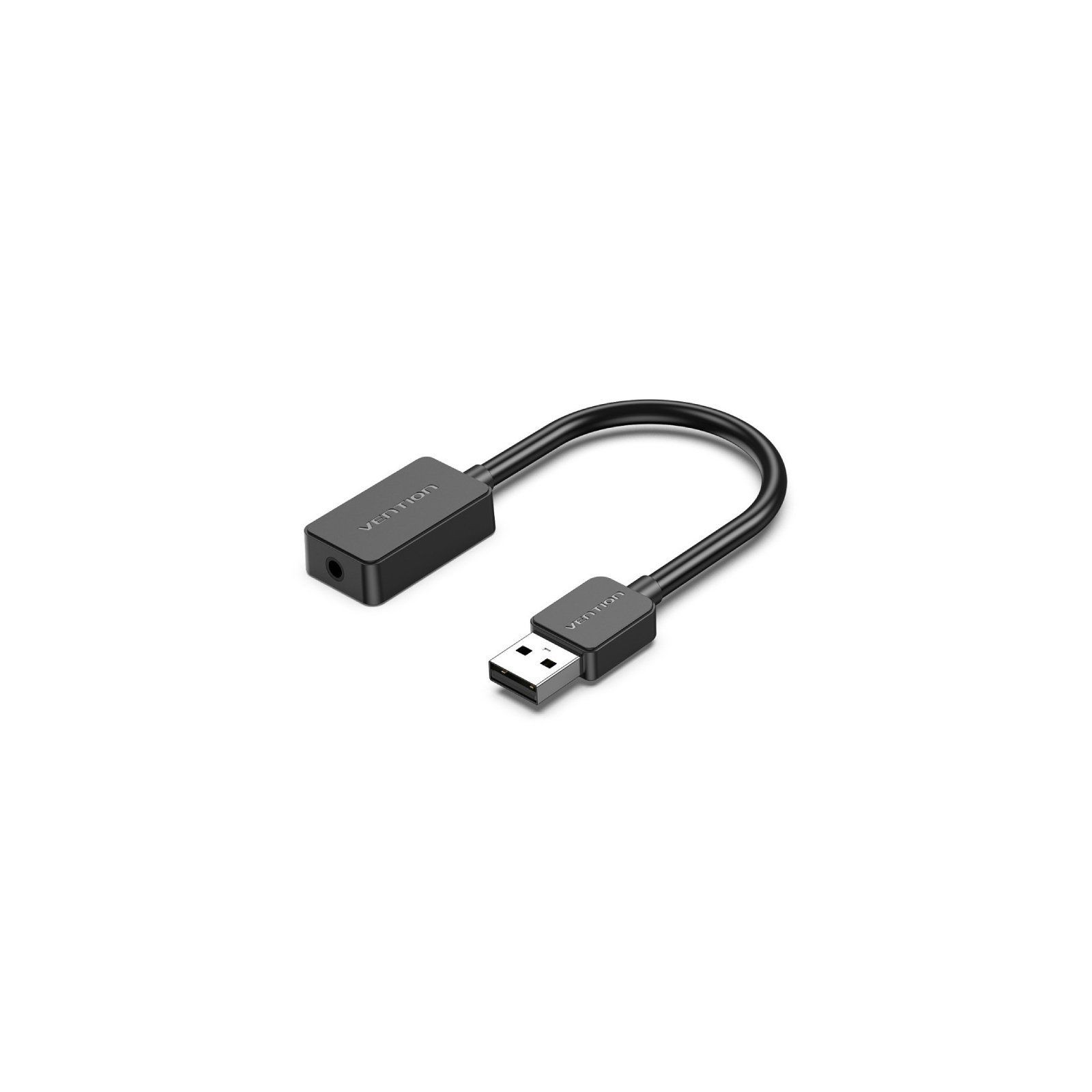 Tarjeta de Sonido USB Macho a Jack 3.5mm Hembra Vention