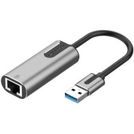 USB 3.0 to RJ45 Adapter Grey