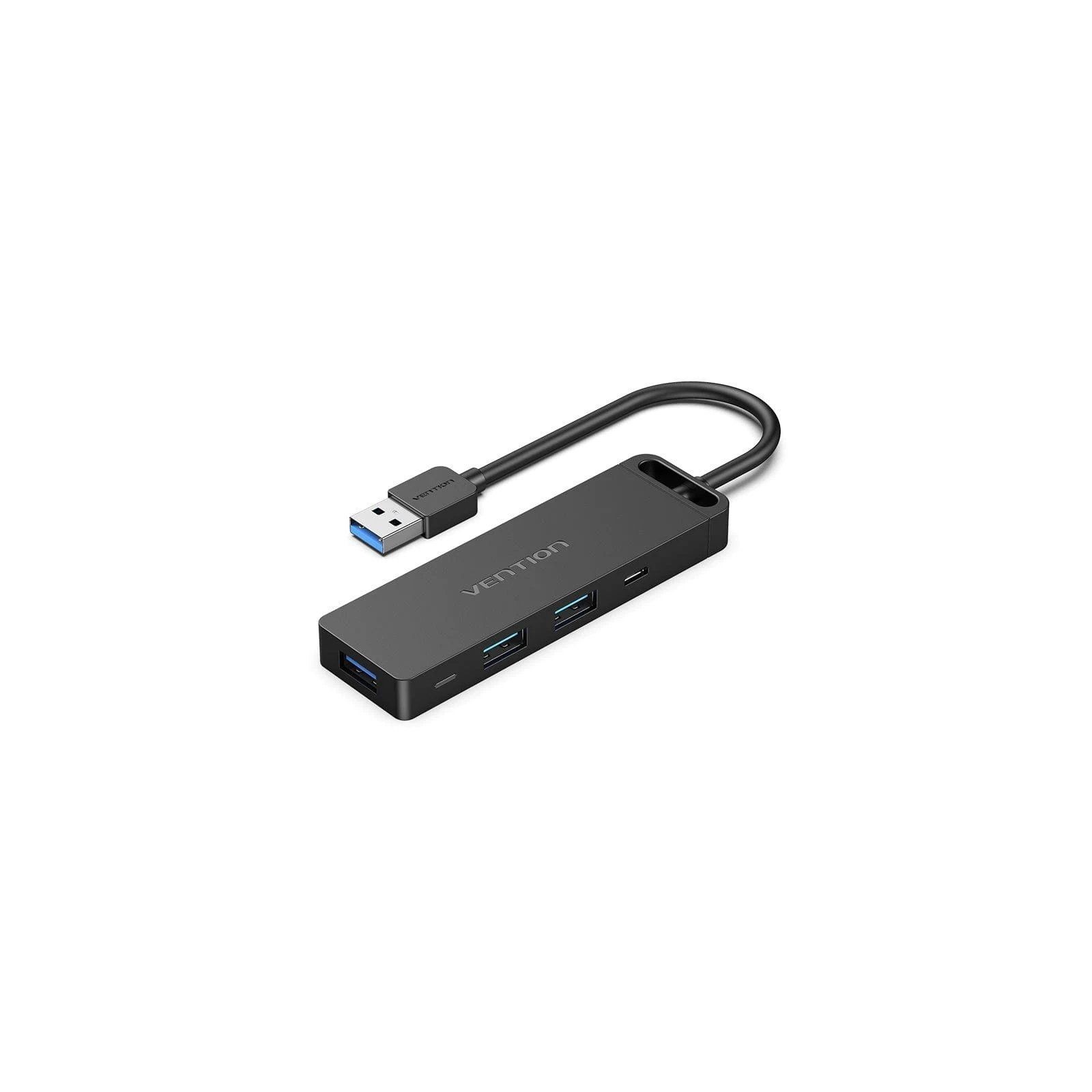 Hub 6 Puertos USB 3.0 Negro Vention