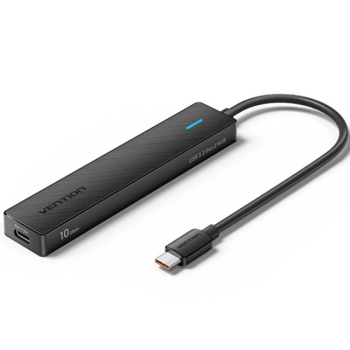 Hub 4 Puertos USB 3.2 Negro Vention