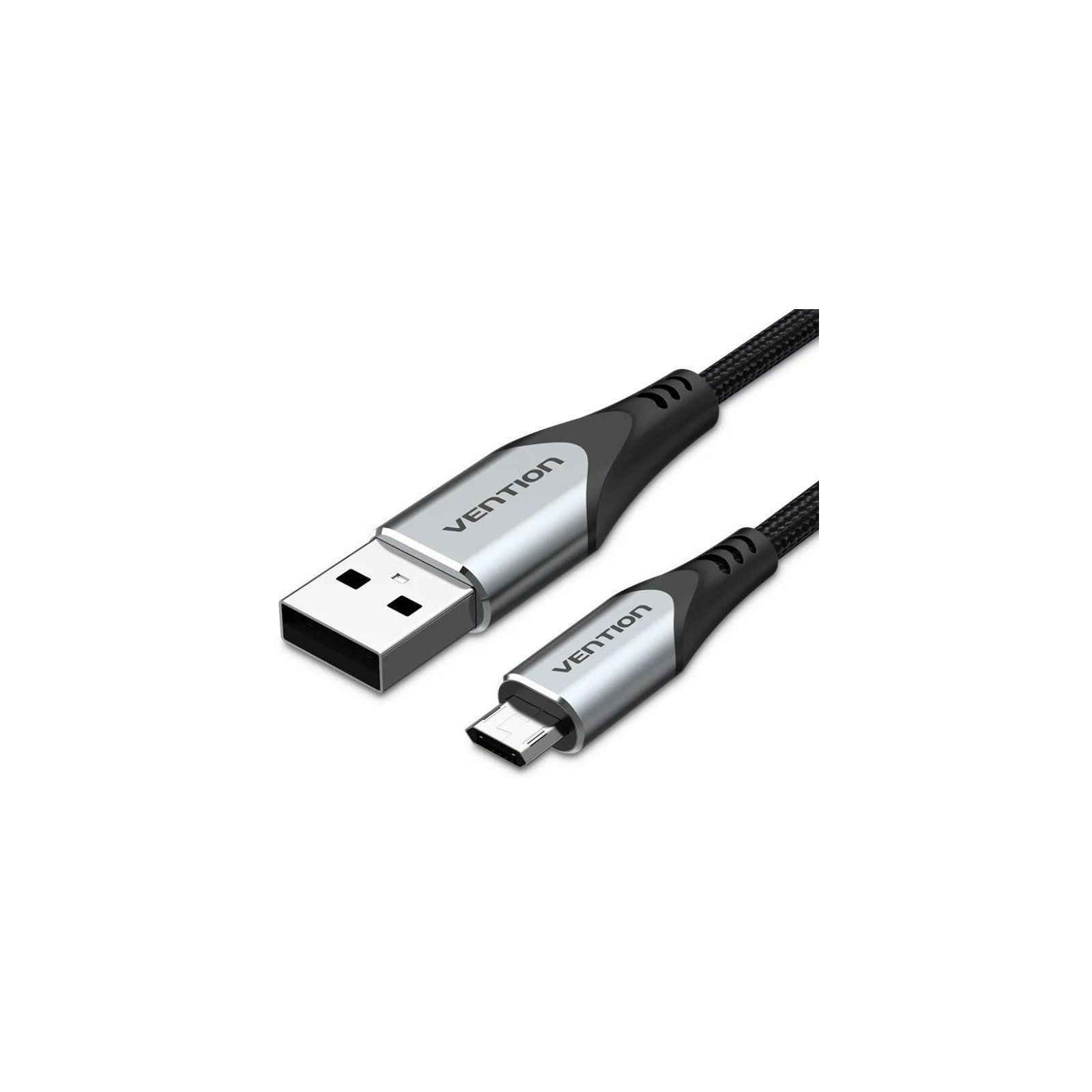 Cable USB 2.0 A Micro USB 1.5 M Gris Vention