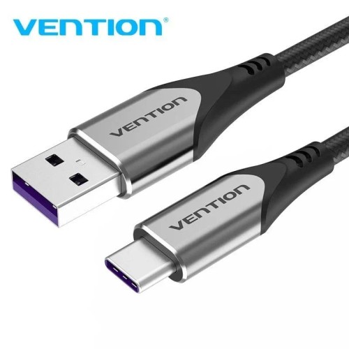 Cable Vention 1.5M USB A a USB-C Gris