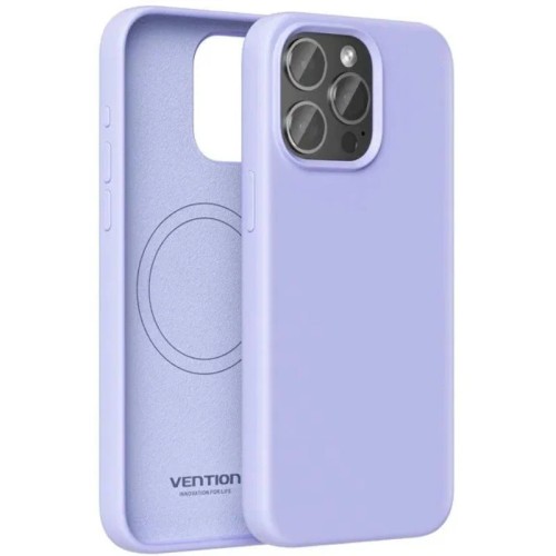 Funda Silicona Magsafe para iPhone 13 Pro Max Morado