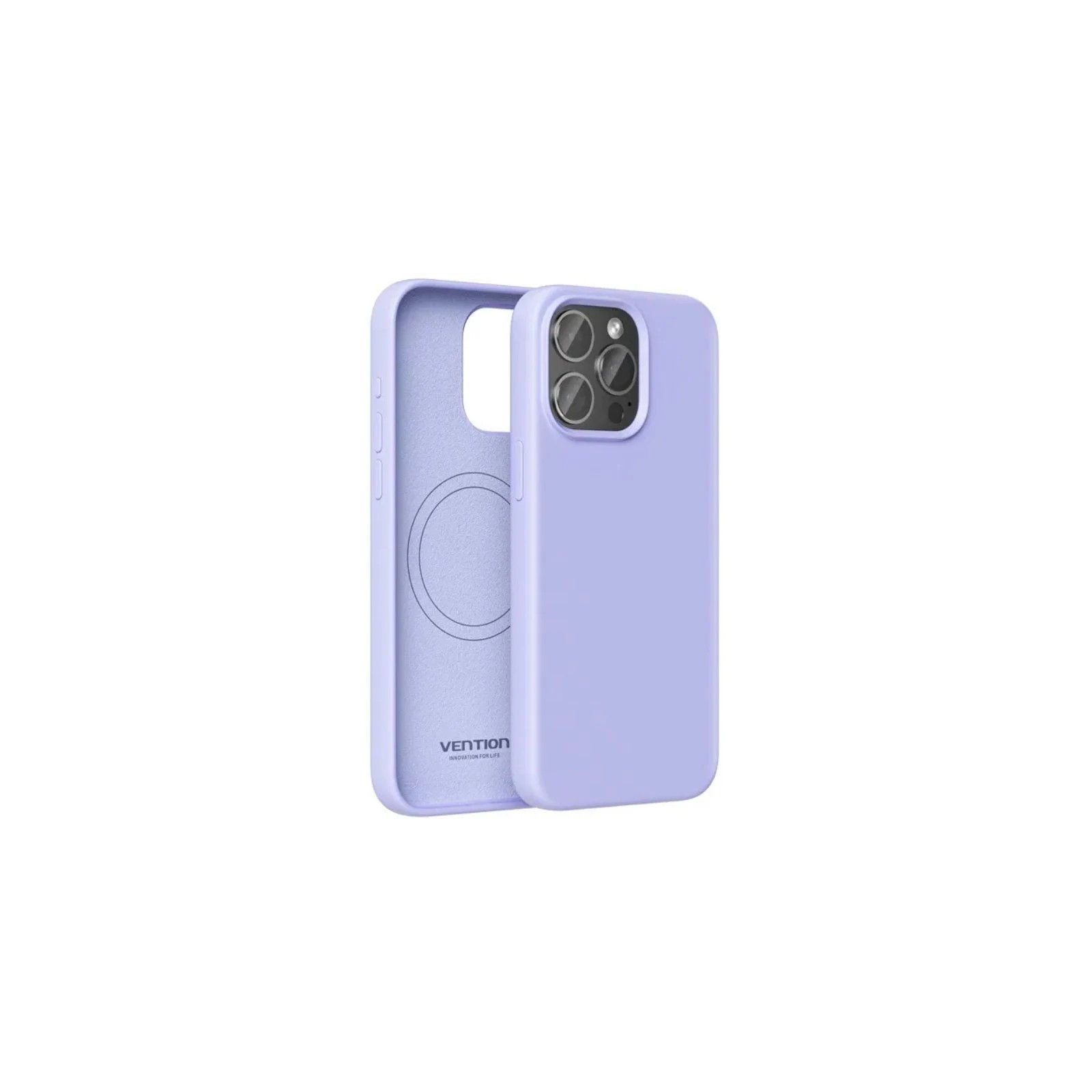 Funda Silicona Magsafe para iPhone 13 Pro Max Morado