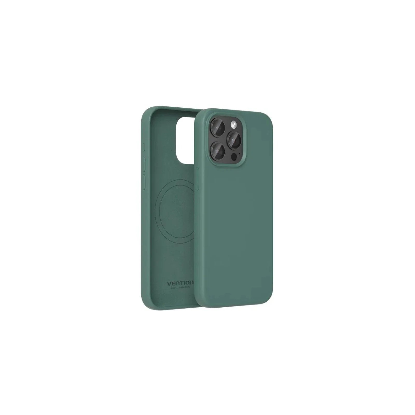 Funda Silicona Magsafe Iphone 13 Pro Max Verde Vention