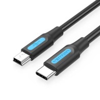 Cable Usb-c 2.0 A Micro Usb M-m 1 M Negro Vention