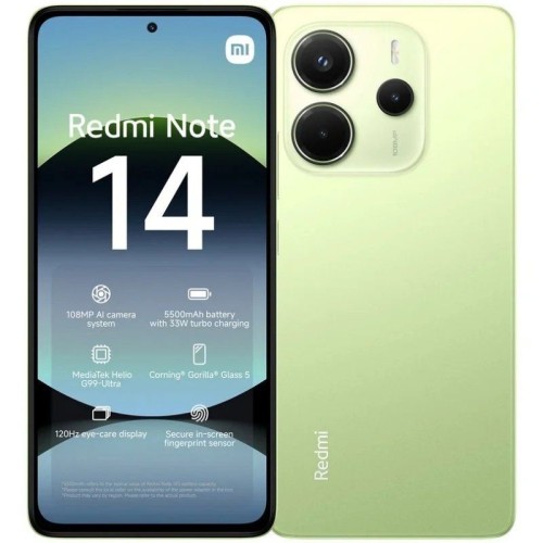 Xiaomi Redmi Note 14 Smartphone 6GB 128GB Green