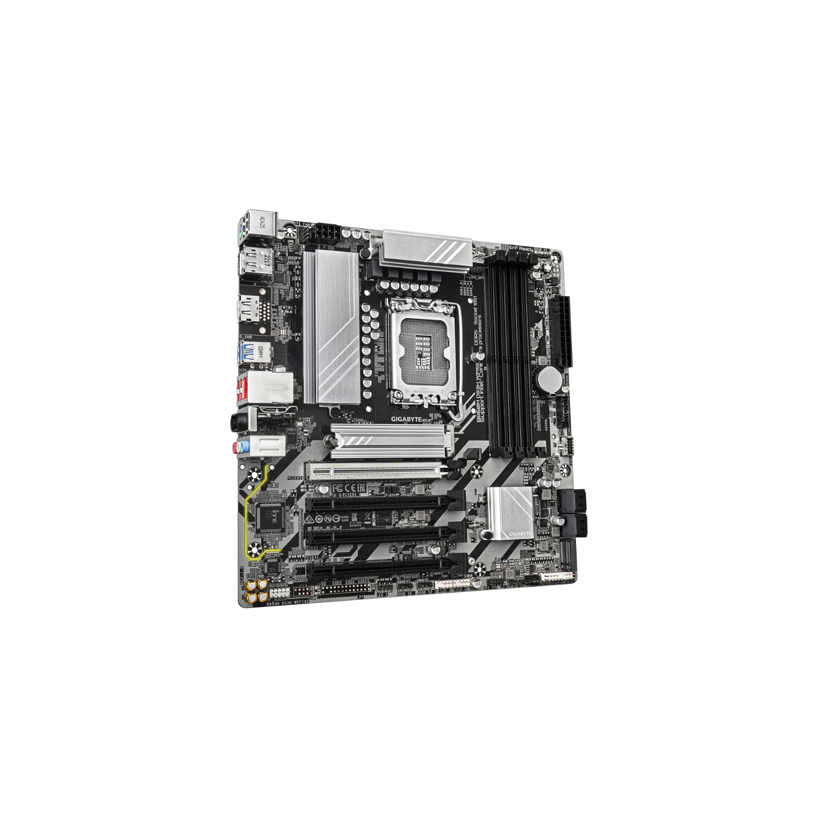 Gigabyte B860M DS3H WiFi 6E Motherboard for Intel Processors