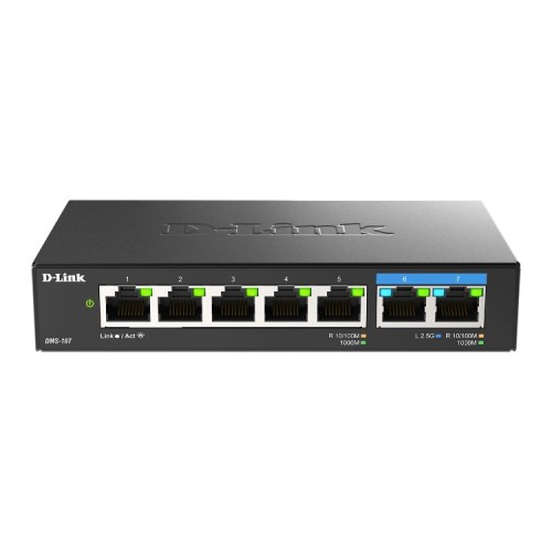 D-link 7 Port Switch with 2.5G Ethernet Multi-Gigabit