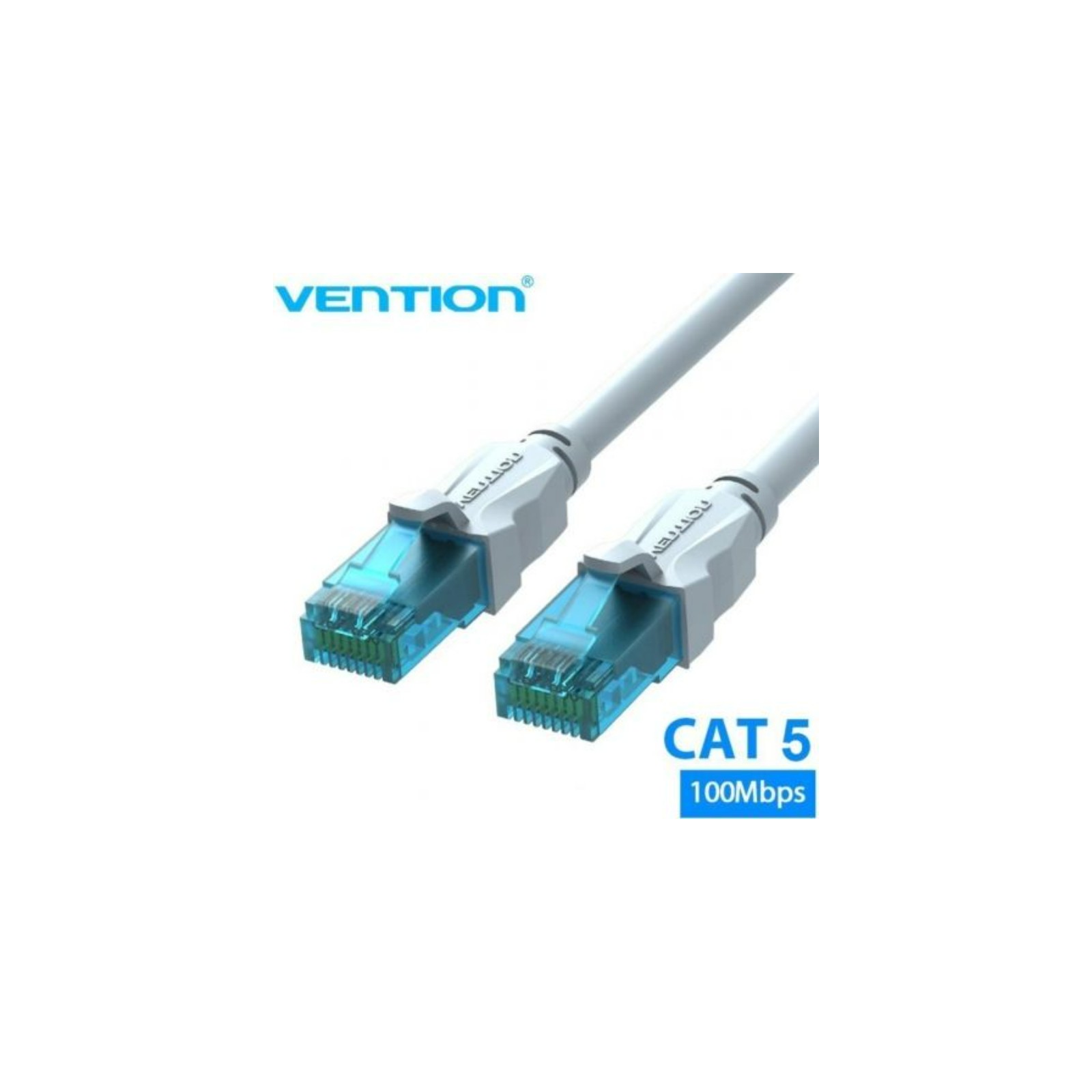 Cable De Red Latiguillo RJ45 Cat.5e UTP 15 M Azul Vention