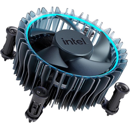 Ventilador Intel RM1 Negro Azul Refrigeración Elegante