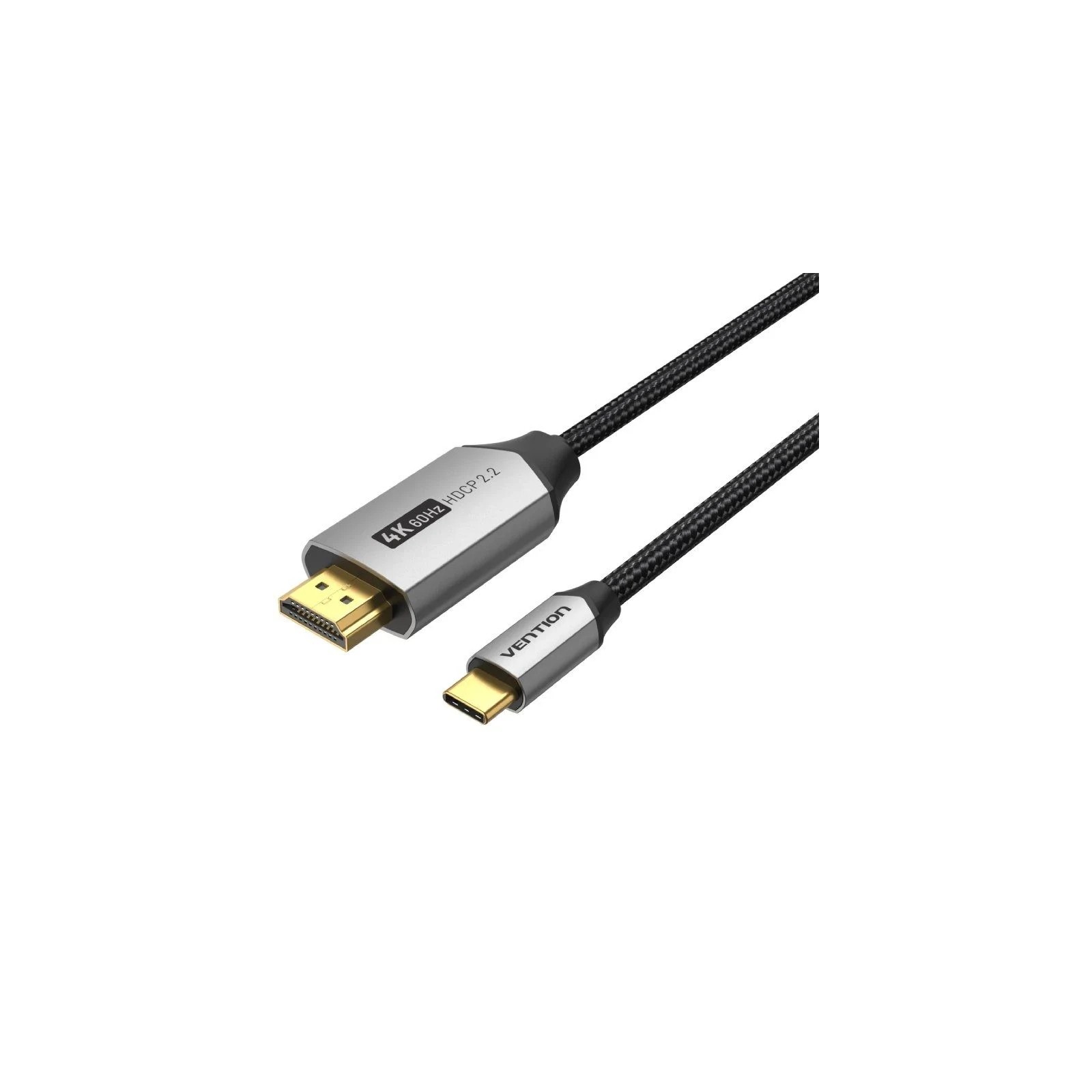 Conversor USB-C a HDMI/M 4K 1M Negro Nanocable