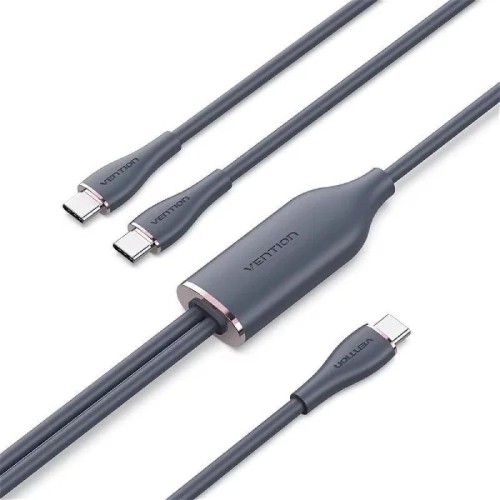 Cable USB-C a 2xUSB-C 1.5 M Vention