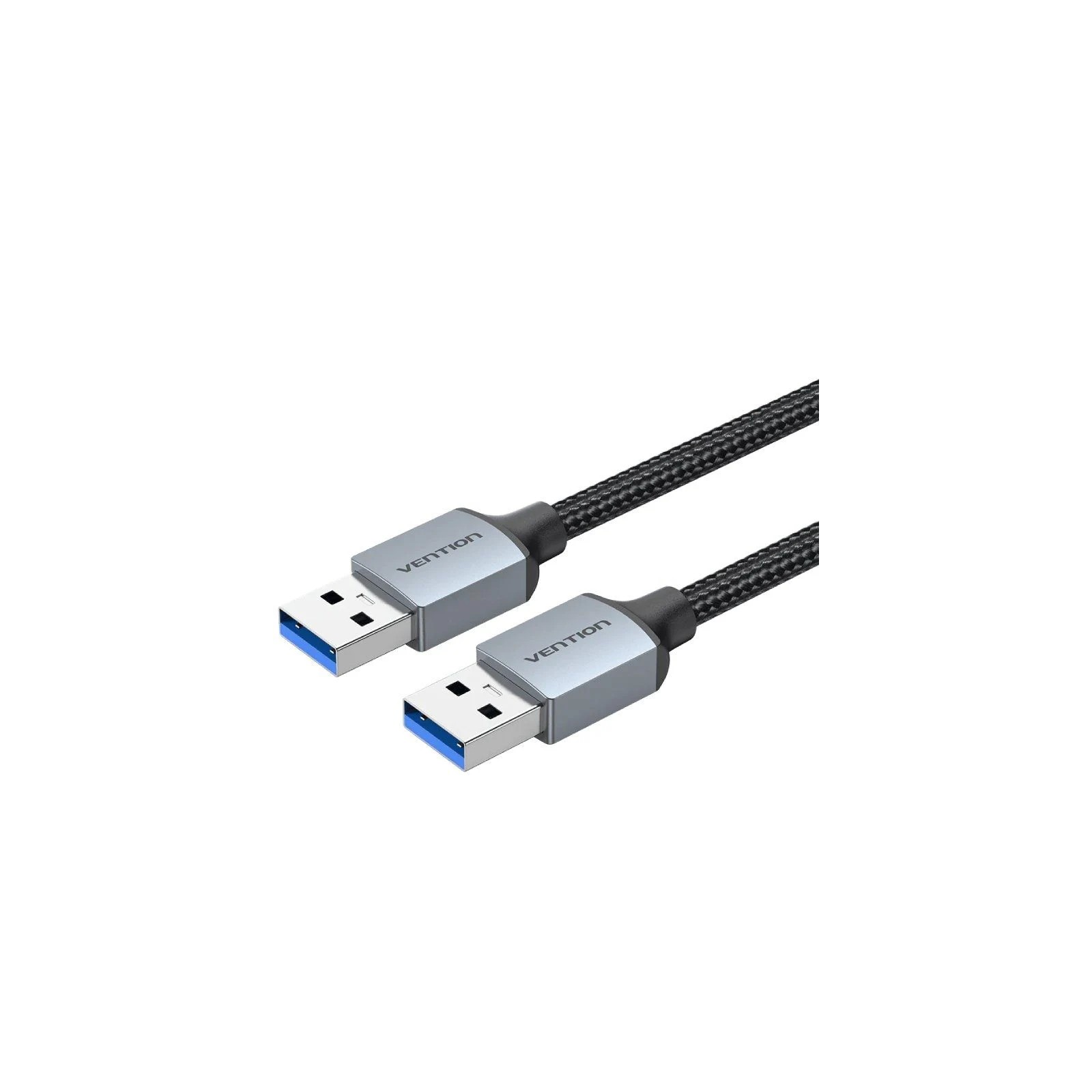 Cable USB-A 3.0 Macho a USB-A Macho 0.5m Negro Vention