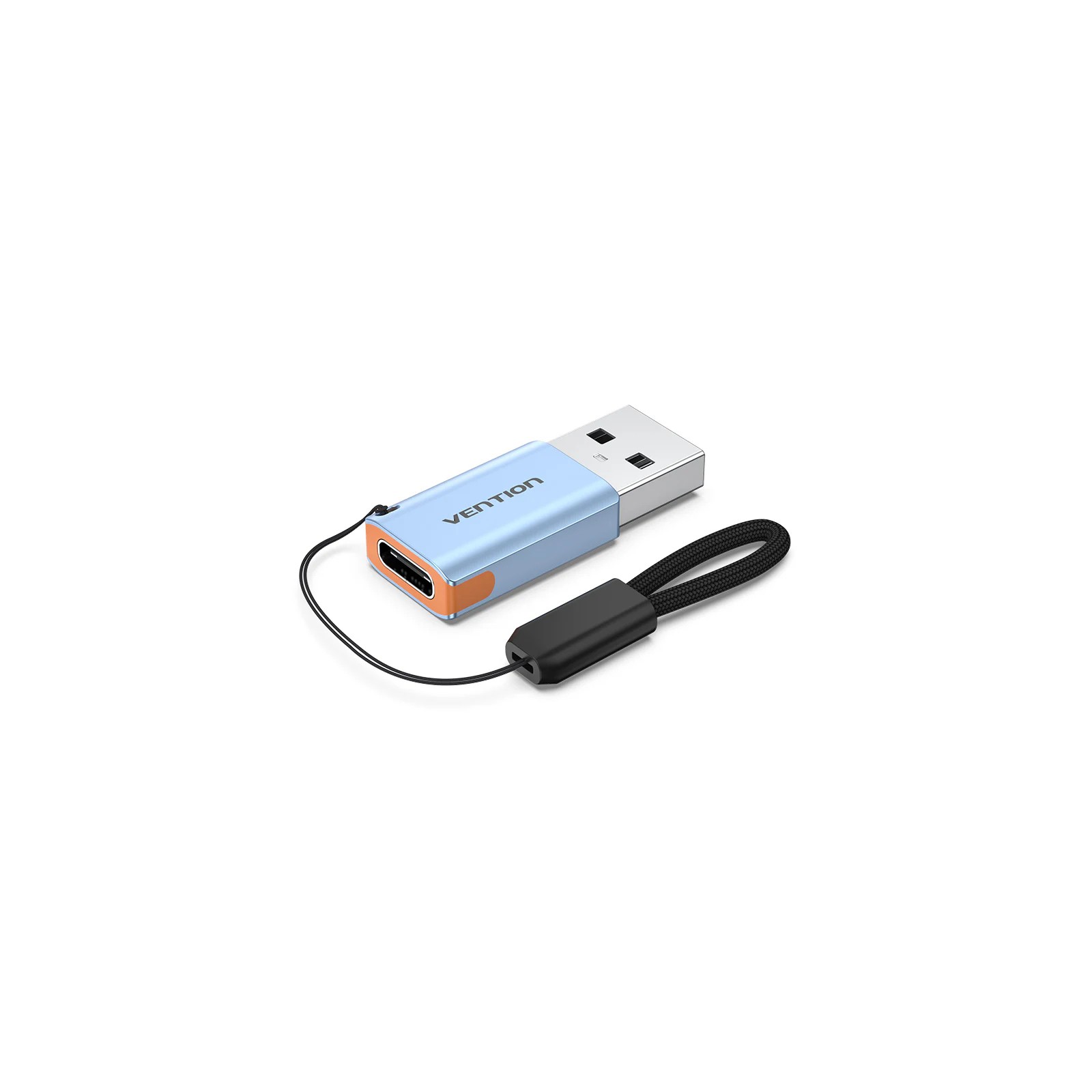 Adaptador Vention USB 3.1 USB-C a USB-M Tipo M Azul