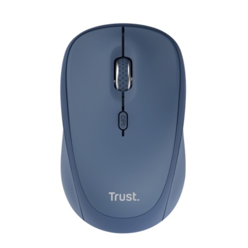 Trust Yvi+ Wireless Optical Mouse Blue Adjustable DPI