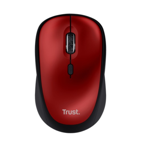 Yvi+ Wireless Silent Optical Mouse Red Trust