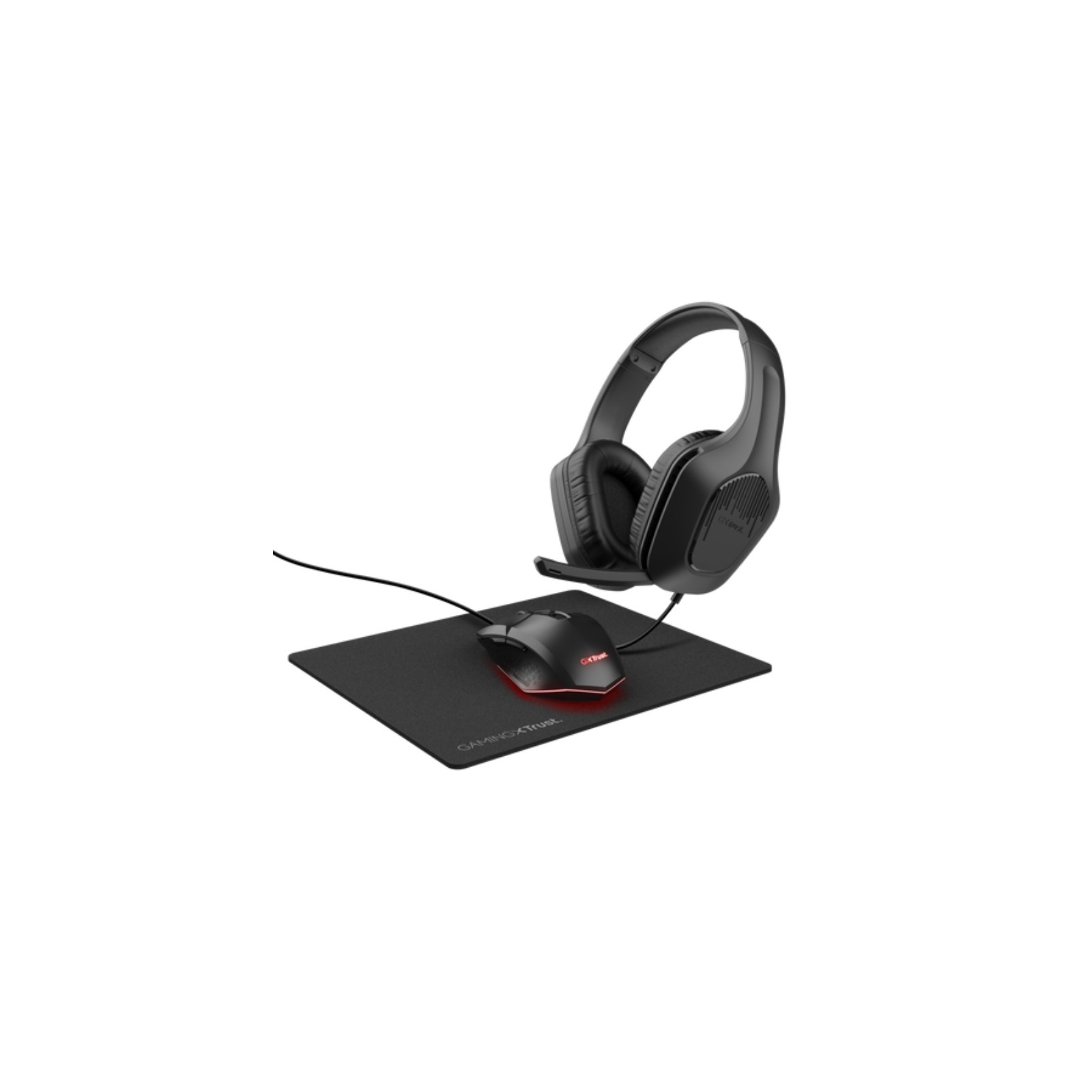 Trust GXT 790 Tridox Gaming Kit with Mouse + Headset + Mouse Pad