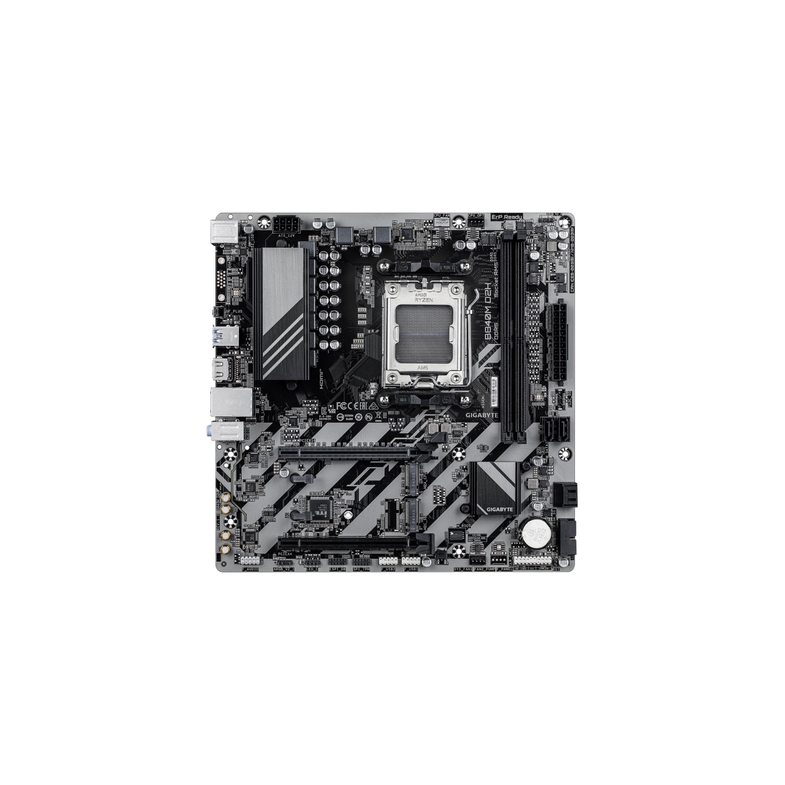 Gigabyte B840M D2H Motherboard with DDR5 Support