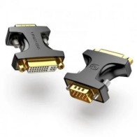 Adaptador VGA A DVI M-h Conexión Versátil