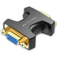 Adaptador VGA H-H Negro Vention