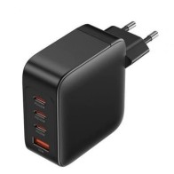 140W Wall Charger with 3x USB-C + Cable Black Vention