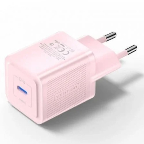 20W USB-C Wall Charger Pink Vention