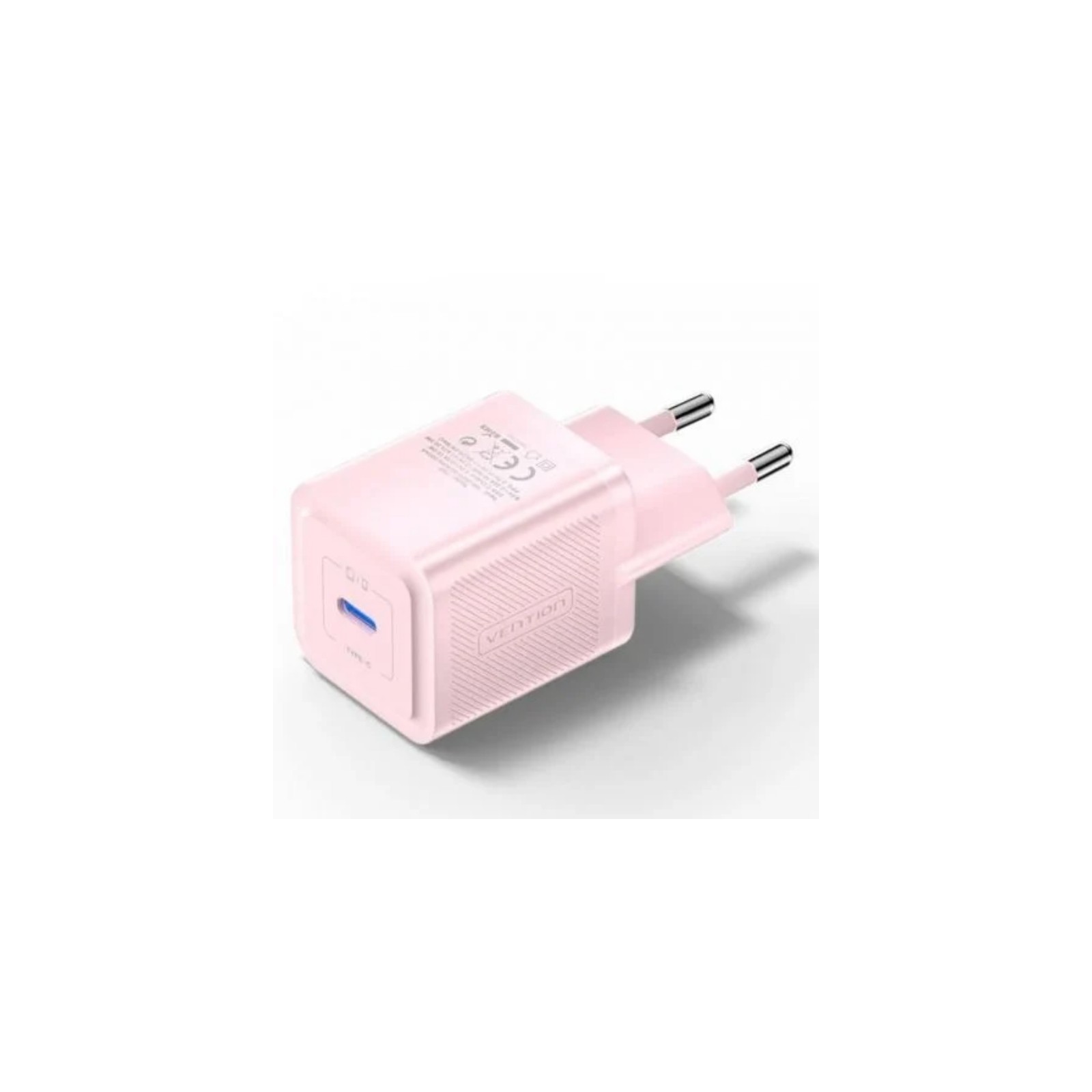 Cargador Pared Gan 20W Usb-C Rosa Vention