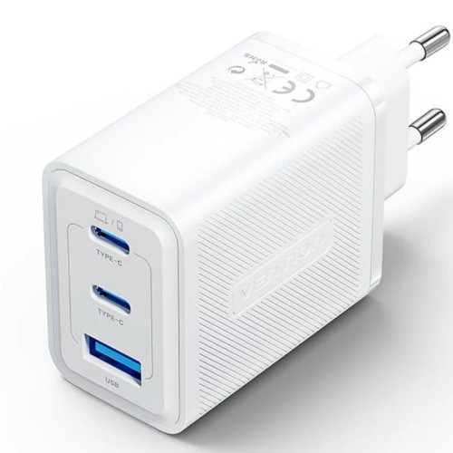 Vention Gan 65W Wall Charger USB-C USB-A