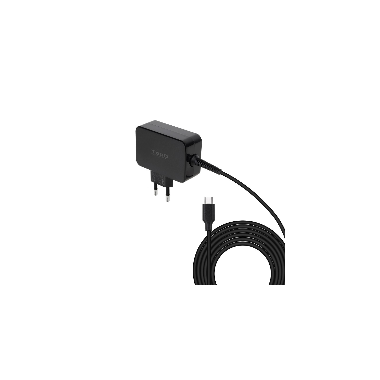 Cargador Portátil 45W USB-C Gan Negro Tooq