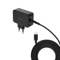 Cargador Portátil 45W USB-C Gan Negro Tooq