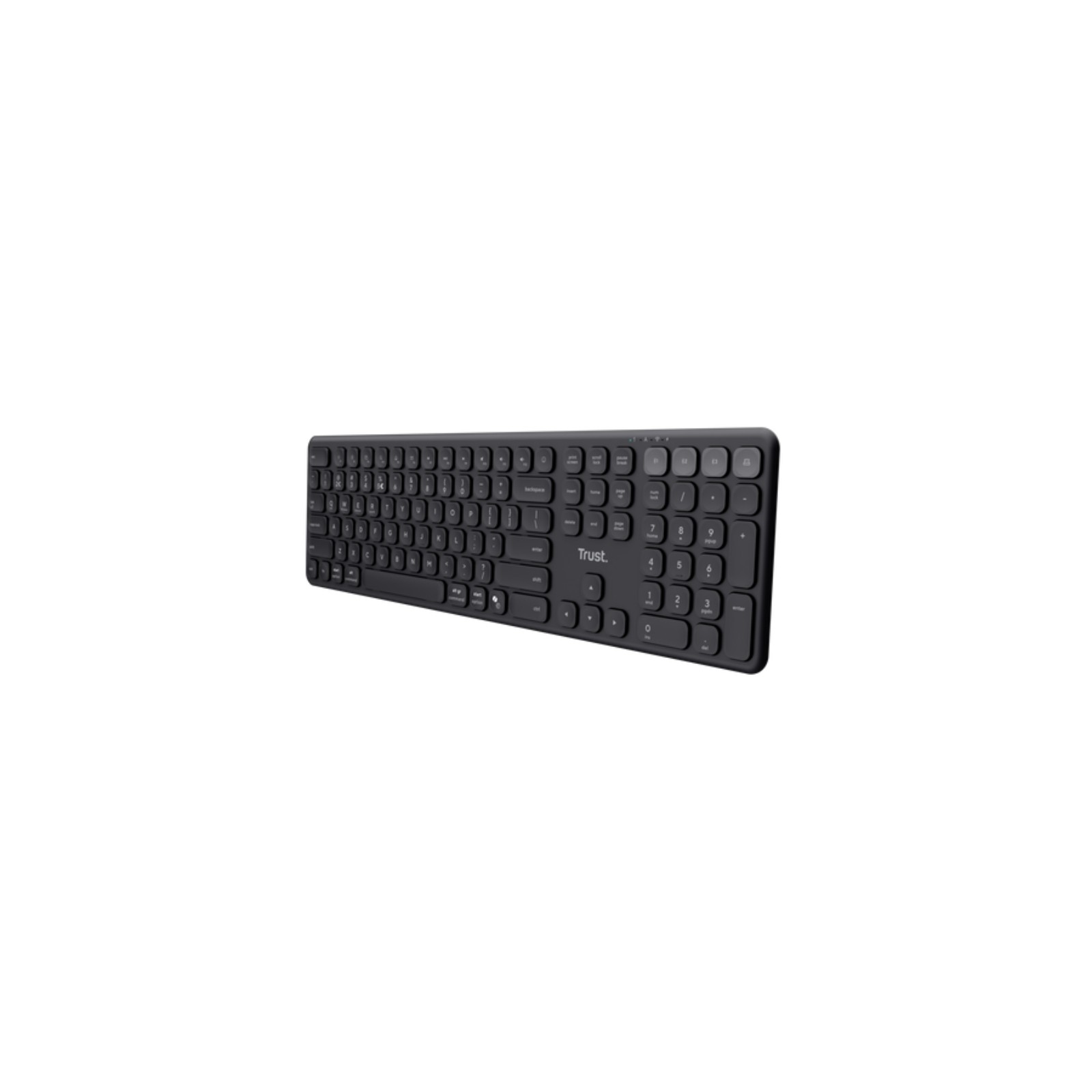 Trust Vaiya Wireless Multi-Device Keyboard Black